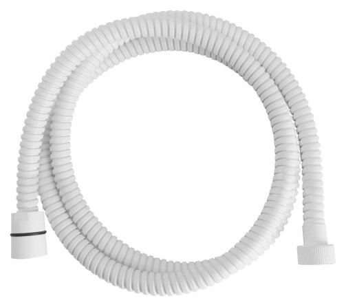 SAPHO POWERFLEX wąż prysznicowy metalowy, 150cm, biały mat FLE10BI .jpg