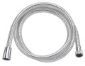 AQUALINE LASER wąż prysznicowy plastikowy, 150cm, chrom/biały 11150.jpg