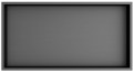 Sapho DENBO półka wpuszczana, 270x810mm, stal nierdzewna, gun metal 1301-53B.jpg