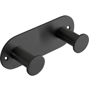 BEMETA EASY: Wieszak z 2 haczykami, czarny 164106370