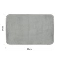 Gedy FUZZY dywanik łazienkowy, 50x80cm, 100% polyester, antypoślizgowa, szary 96FY508008.jpg