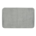 Gedy FUZZY dywanik łazienkowy, 50x80cm, 100% polyester, antypoślizgowa, szary 96FY508008