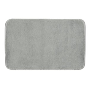 Gedy FUZZY dywanik łazienkowy, 50x80cm, 100% polyester, antypoślizgowa, szary 96FY508008
