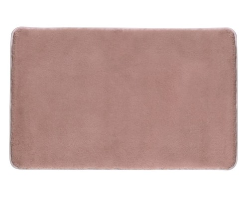 Gedy FUZZY dywanik łazienkowy, 50x80cm, 100% polyester, antypoślizgowa,  różowy 96FY508010.jpg