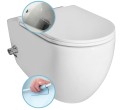 INFINITY CLEANWASH WC wiszące, z dyszą bidetową i zaworem, Rimless, 36,5x53cm, biały 10NFS1001I.jpg