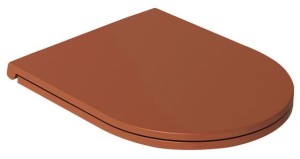 INFINITY Deska WC SLIM, Soft Close, Easy Take, terracotta  40KF0548I-S