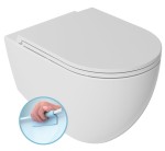 INFINITY miska WC wisząca, Rimless, 36,5x53cm, biały 10NF02004