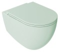 INFINITY Deska WC SLIM, Soft Close, Easy Take, miętowa 40KF0542I-S