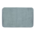 Gedy FUZZY dywanik łazienkowy, 50x80cm, 100% polyester, antypoślizgowa, azzuro 96FY508062