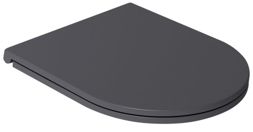 INFINITY Deska WC SLIM, Soft Close, Easy Take, antracyt 40KF0522I-S
