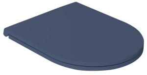 INFINITY Deska WC SLIM, Soft Close, Easy Take, niebieski mat 40KF0544I-S