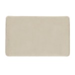 FUZZY dywanik łazienkowy, 50x80cm, 100% polyester, antypoślizgowy, tortora 96FY508066