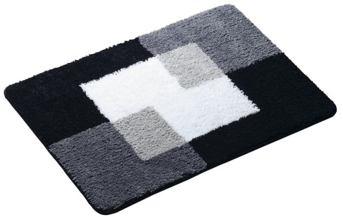 Ridder COINS dywanik łazienkowy 60x90cm z antypoślizgiem, polyester, szary 7103307.jpg
