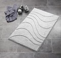 Ridder LA OLA dywanik łazienkowy 60x90cm z antypoślizgiem, polyester, szary 729307.jpg