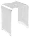 Ridder TRENDY taboret łazienkowy 40x48x27, 5cm, przezroczysty, A211100