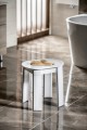 Gedy TETRA taboret łazienkowy 42x41x27cm, biały 2872 .jpg