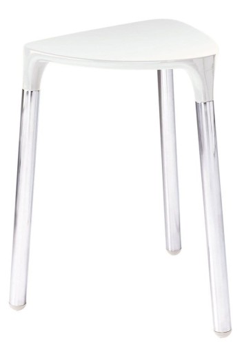 Gedy YANNIS taboret łazienkowy, 37x43,5x32,3cm, biały 217202.jpg