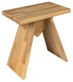 Sapho ASTYLE taboret 40x41x25cm, lite drewno dąb naturalny AS410.jpg