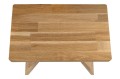 Sapho ASTYLE taboret 40x41x25cm, lite drewno dąb naturalny AS410.jpg