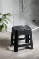 Aqualine Taboret łazienkowy ze schowkiem, czarny 90902B.jpg