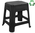 Aqualine Taboret łazienkowy ze schowkiem, czarny 90902B.jpg