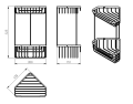 Gedy Hotel 2482 SMART podwójna półka narożna 200x325x151mm.png