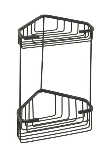 Gedy SMART podwójna półka narożna 200x325x151mm, czarny 2482-14.jpg