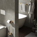GEDY PIRENEI wisząca szczotka do WC, szkło mleczne, złoty szczotkowany PI330388.jpg