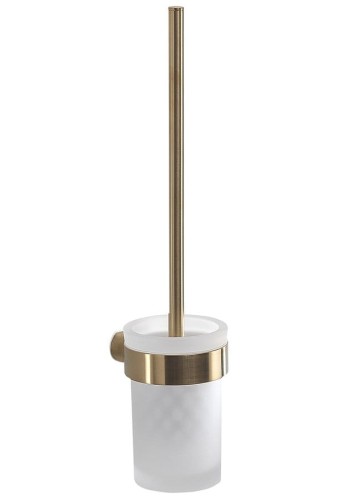 GEDY PIRENEI wisząca szczotka do WC, szkło mleczne, złoty szczotkowany PI330388.jpg