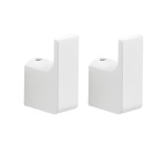 Gedy PI2702 Pirenei wieszak punktowy( 2 szt.) biały mat 