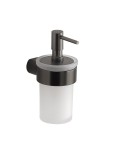 Gedy PI8181 Pirenei dozownik szkło mleczne, gun metal