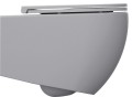 INFINITY miska WC wisząca, Rimless, 36,5x53cm, stone grey 10NF02004-2V