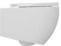 INFINITY miska WC wisząca, Rimless, 36,5x53cm, biały mat, 10NF02004-2L