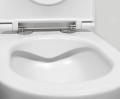 INFINITY miska WC wisząca, Rimless, 36,5x53cm, biały mat, 10NF02004-2L