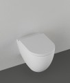 INFINITY miska WC wisząca, Rimless, 36,5x53cm, biały mat, 10NF02004-2L