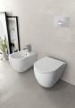 INFINITY miska WC wisząca, Rimless, 36,5x53cm, biały mat, 10NF02004-2L