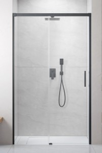 Radaway Idea DWJ Brushed GunMetal drzwi prysznicowe 120cm lewe 387016-92-01L