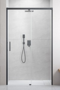 Radaway Idea DWJ Brushed GunMetal drzwi prysznicowe 150cm prawe 387019-92-01R