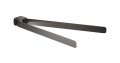 Gedy PI2381 PIRENEI obrotowy wieszak na ręczniki podwójny 350mm, gun metal .jpg