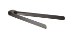 Gedy PI2381 PIRENEI obrotowy wieszak na ręczniki podwójny 350mm, gun metal