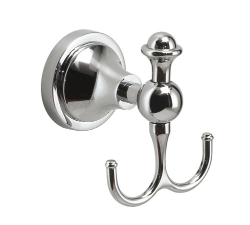 GEDY NEVIS wieszak podwójny, chrom NV2613