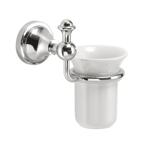 GEDY NEVIS kubek, ceramika, chrom NV1013