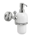 GEDY NEVIS dozownik mydła, ceramika, chrom NV8013
