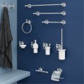 GEDY NEVIS wieszak na papier toaletowy, chrom NV2413