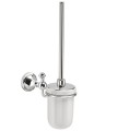 GEDY NEVIS wisząca szczotka do WC, ceramika, chrom NV330313