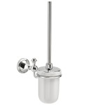 GEDY NEVIS wisząca szczotka do WC, ceramika, chrom NV330313