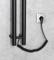 SAPHO PAPINADO elektryczna suszarka na ręczniki, 109x1200mm, 40W, czarny mat ER340.jpg