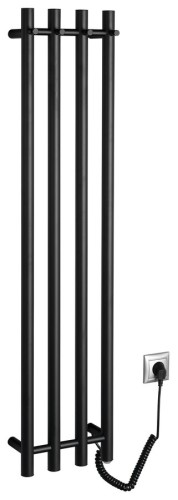 PAPINADO elektryczna suszarka na ręczniki, 263x1200mm, 85W, czarny mat ER350.jpg