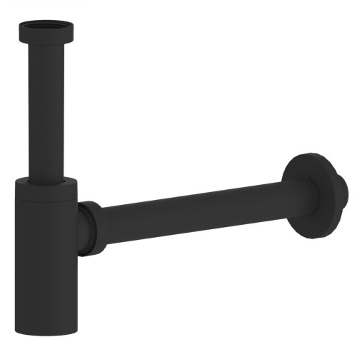 9595pr25k9.252273494067139.jpgSAPHO 9595PR25K9 KING Syfon umywalkowy 5/4", odpływ 32 mm, ABS/czarny mat