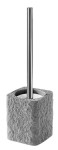 GEDY ARIES szczotka do WC do postawienia, szara AR3308